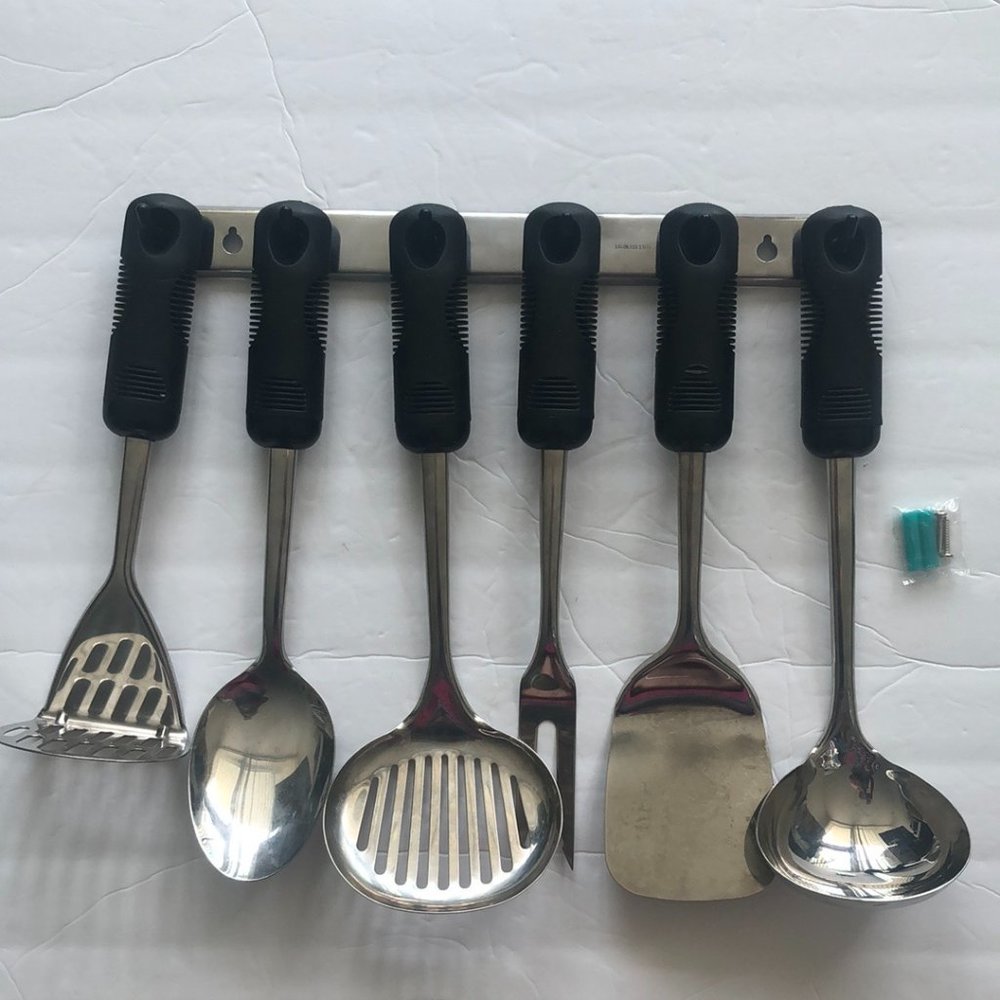 6 pc VTG Stainless Steel Kitchen Tool Utensils Set